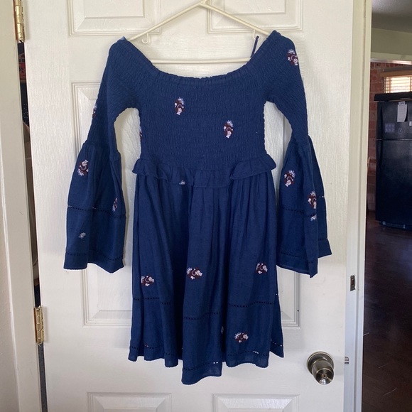 FP Counting Daises Embroidered off Shoulder Dress - Picture 2 of 5